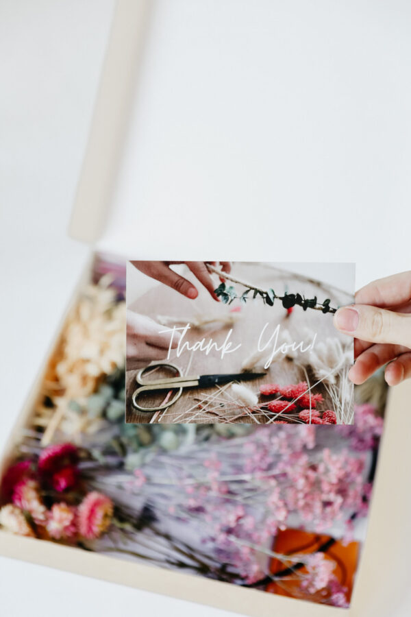 DIY medium floral hoop