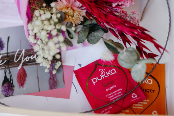 DIY special floral hoop