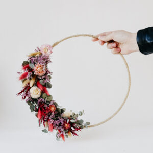 floral hoop Iris