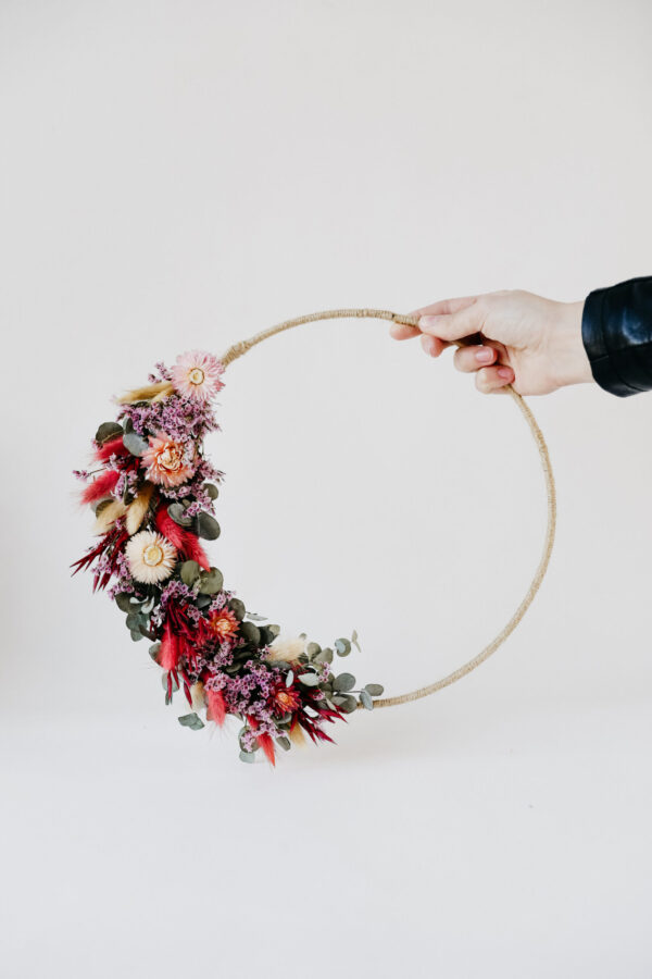 floral hoop Iris