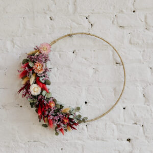 floral hoop Iris