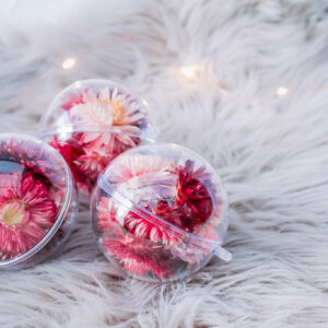 floral kerstballen