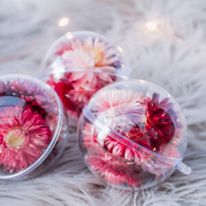 floral kerstballen