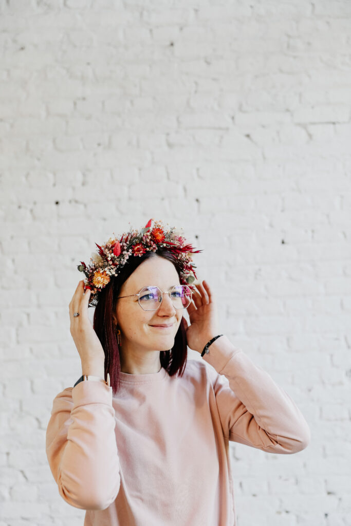 DIY bloemenkroon