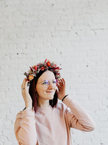 DIY bloemenkroon