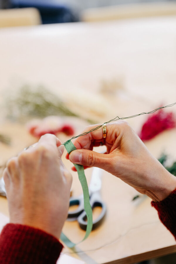 DIY bloemenkroon