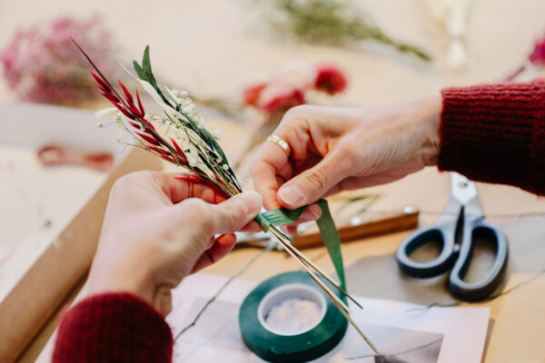 DIY bloemenkroon