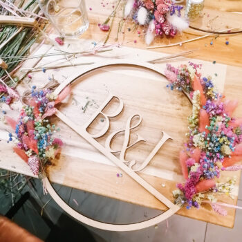 workshop floral name hoops