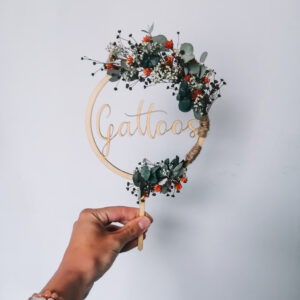 floral namehoops