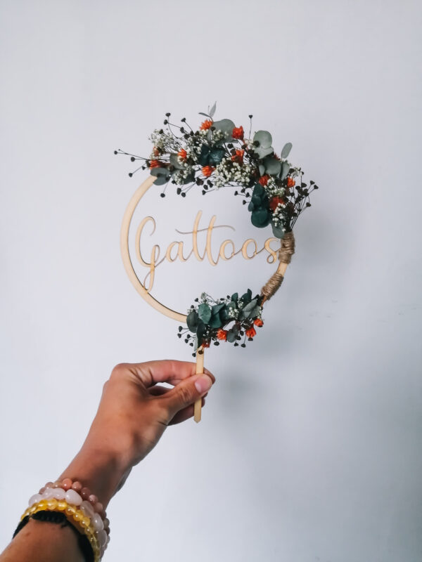 floral namehoops