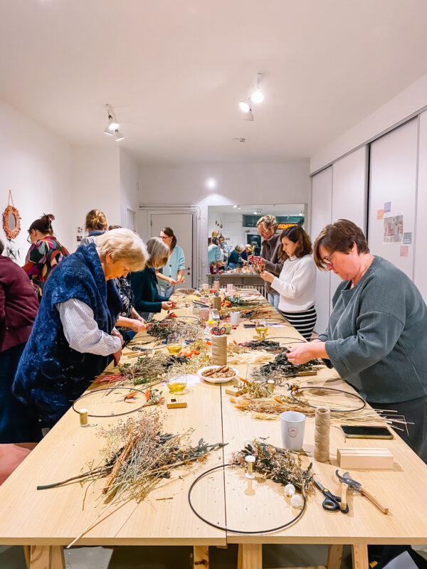 droogbloemen workshop Mechelen