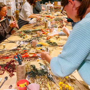 droogbloemen workshop Mechelen