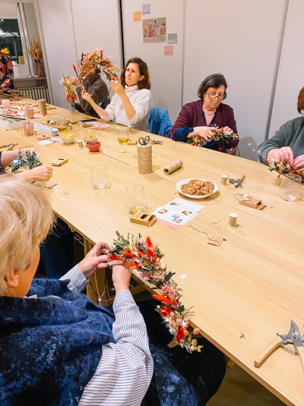 droogbloemen workshop Mechelen