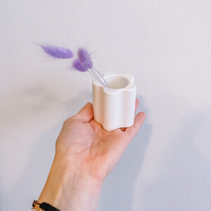mini vaasje voor droogbloemen