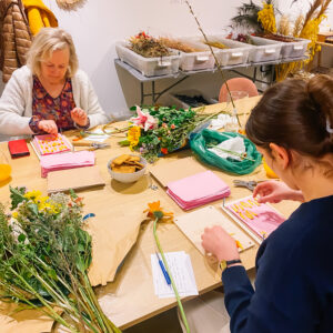 workshop bloemen persen