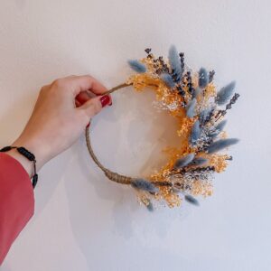 flowerhoop met droogbloemen
