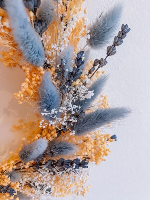 flowerhoop met droogbloemen