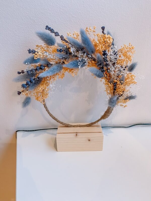 flowerhoop met droogbloemen