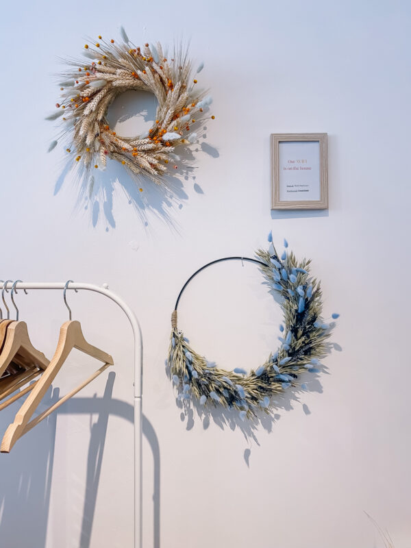 decoratie ring met bloemen