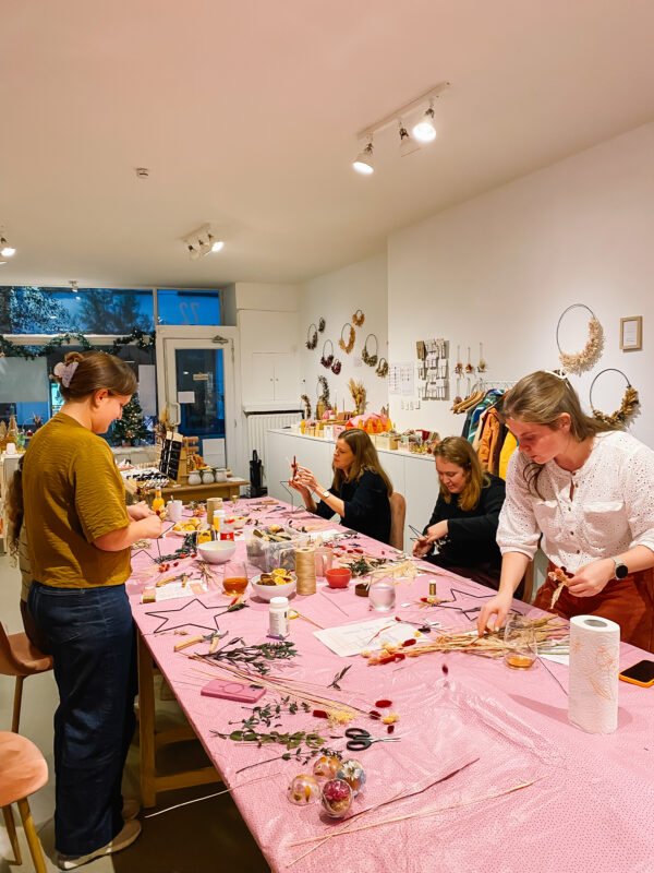 workshop kerstversiering
