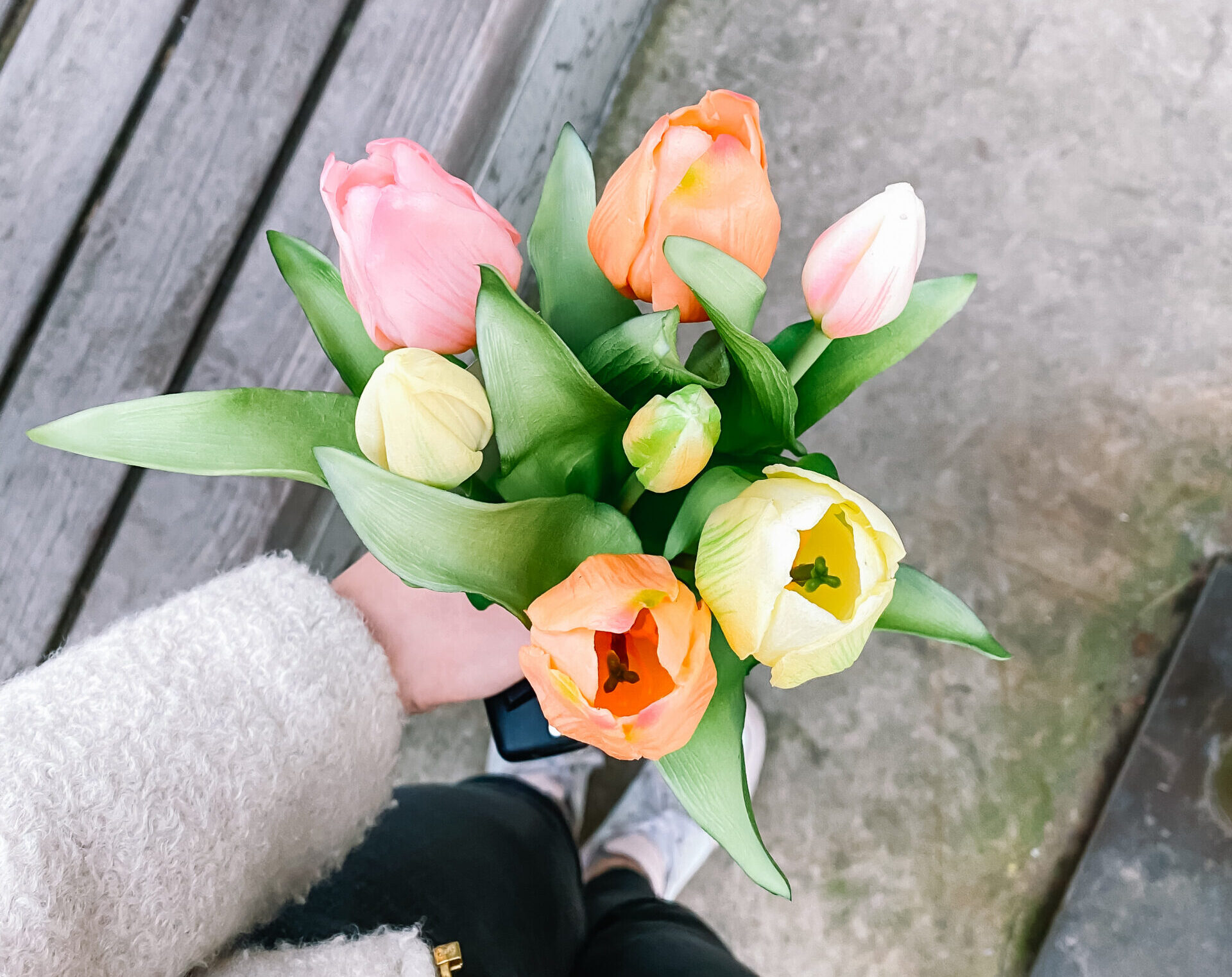 kunst tulpen stylen