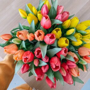 kunst tulpen