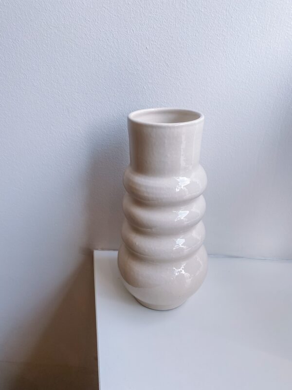 witte grote vaas