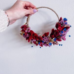 floral hoop