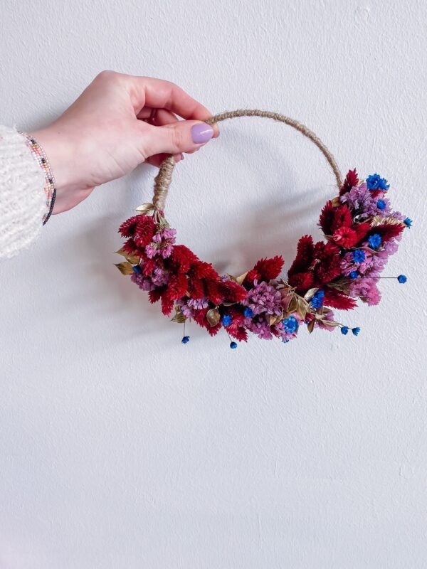 floral hoop