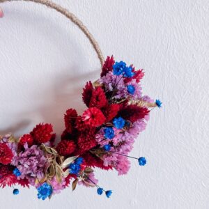 floral hoop