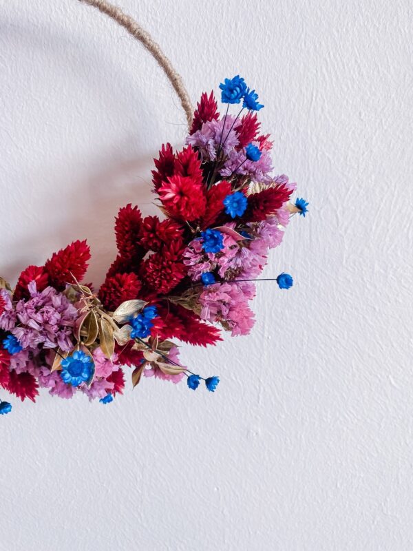 floral hoop