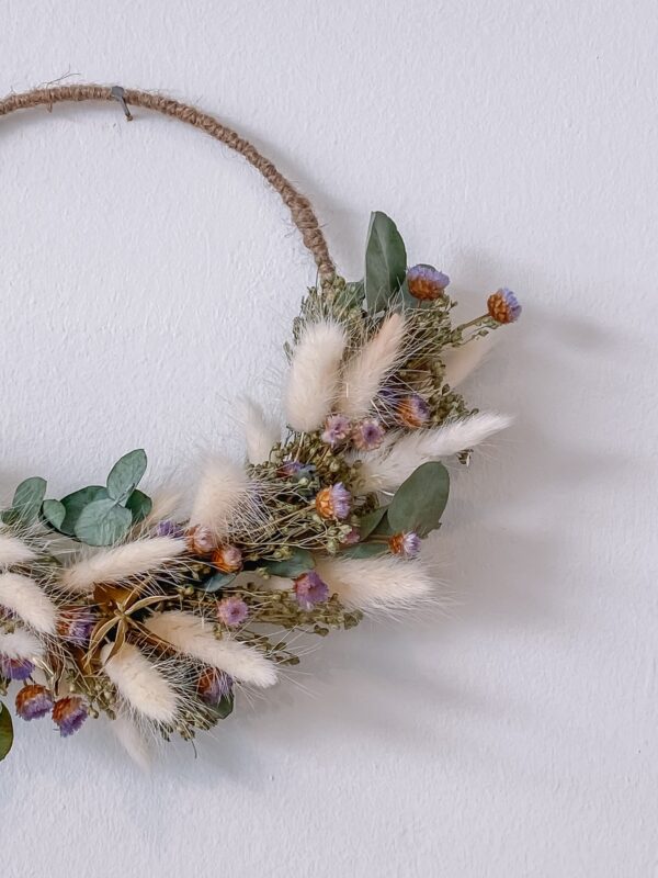 floral hoop