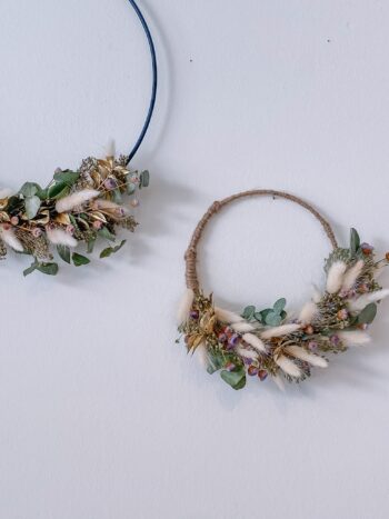 floral hoop