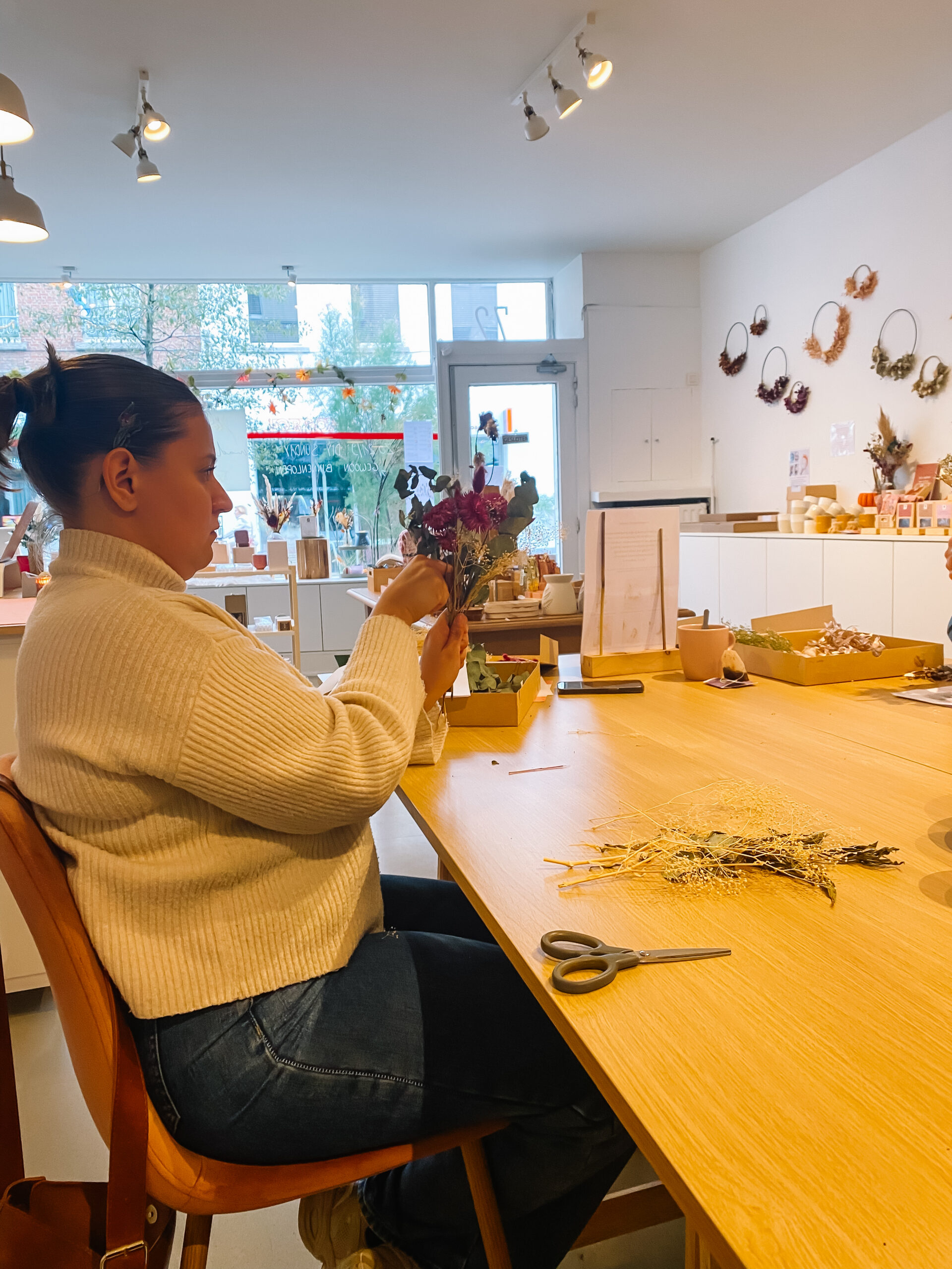 DIY met droogbloemen zondagnamiddag activiteiten