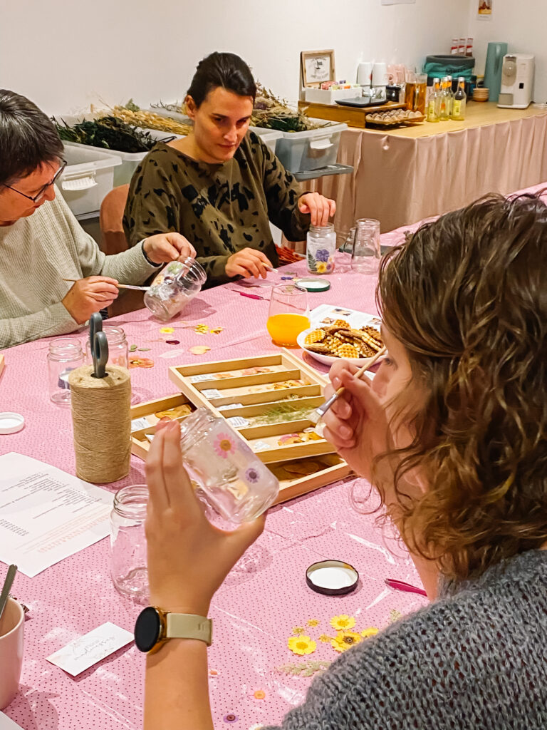 workshop droogbloemen in Mechelen