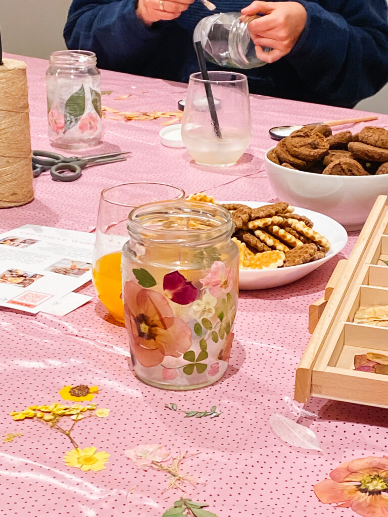 workshop droogbloemen in Mechelen
