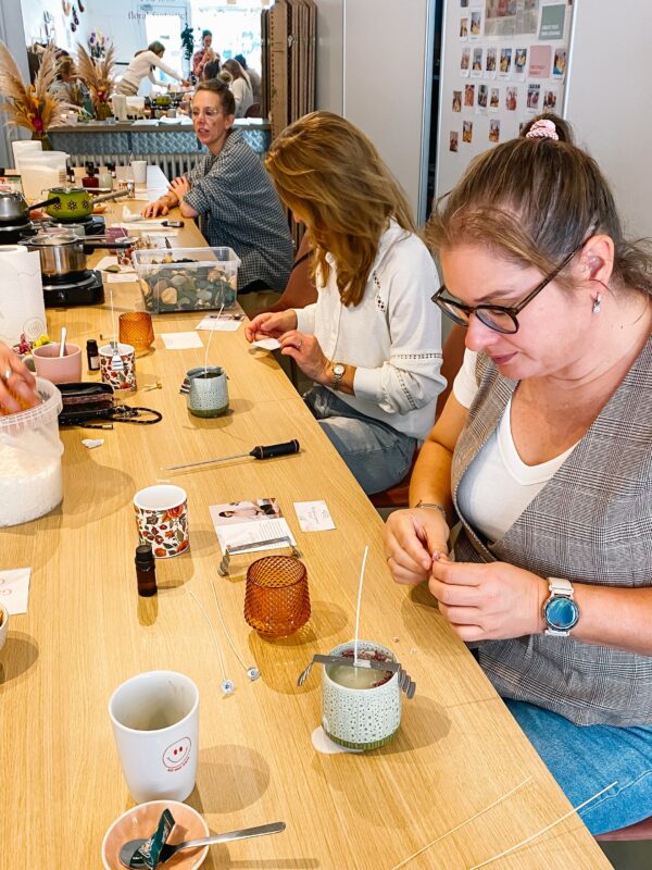 workshop natuurlijke kaarsen