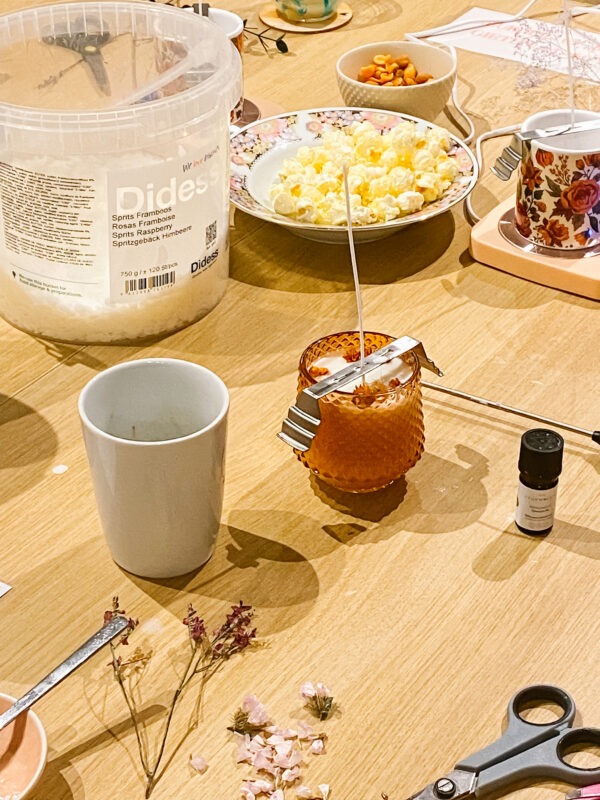 workshop natuurlijke kaarsen