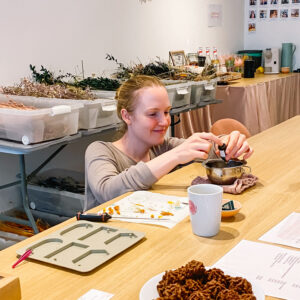 workshop natuurlijke geurhangers met droogbloemen Mechelen
