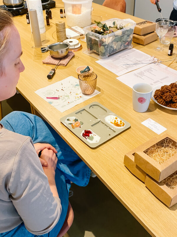 workshop natuurlijke geurhangers met droogbloemen Mechelen