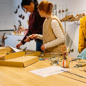 droogbloemen workshop in Mechelen