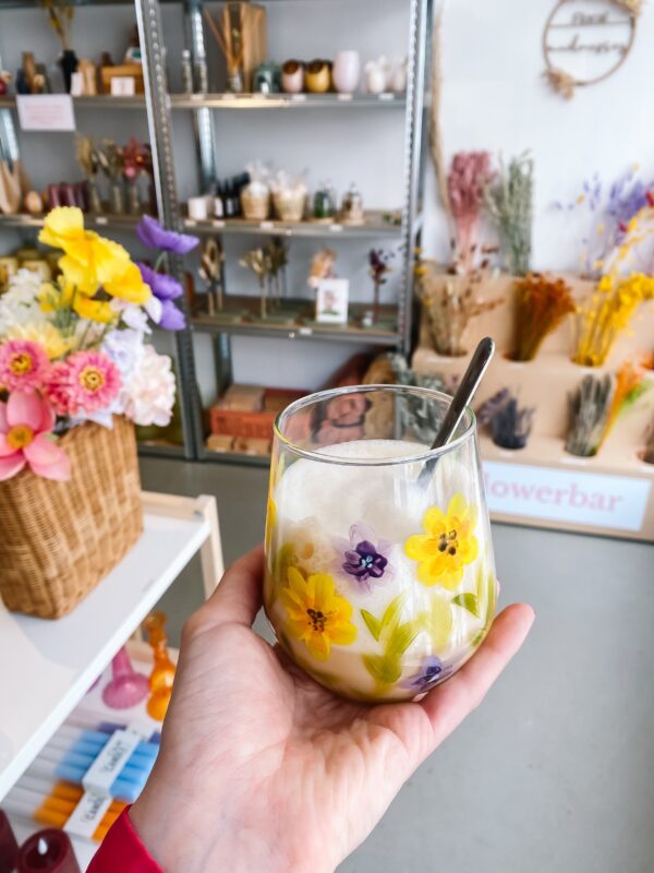 workshop glass painting Mechelen glazen beschilderen