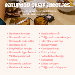 saturday swap