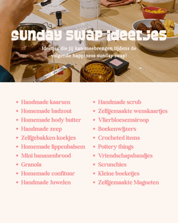 sunday swap