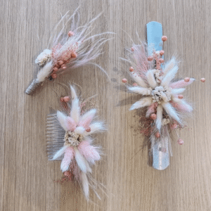 armband met droogbloemen