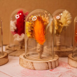 decoratie met droogbloemen