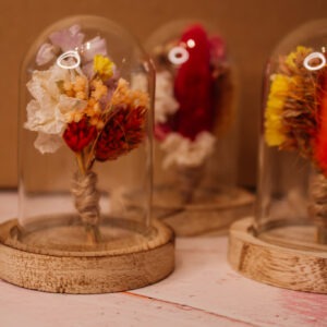 decoratie met droogbloemen