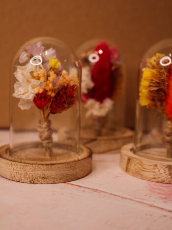 decoratie met droogbloemen