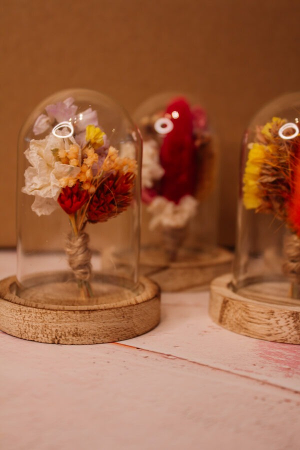 decoratie met droogbloemen