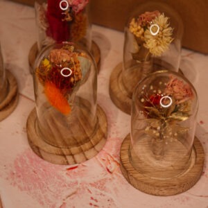 decoratie met droogbloemen